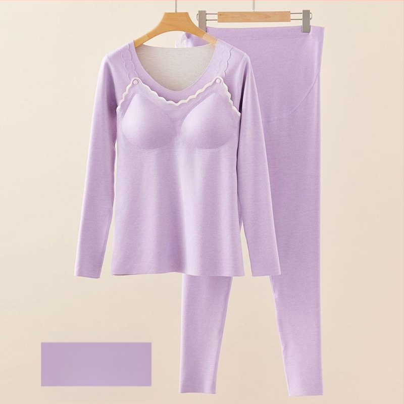 Τοπ μητρότητας για θηλάζουσες, στρογγυλή λαιμόκοψη, μακριά μανίκια, ύφασμα Derong, πολυεστέρας 80–90%