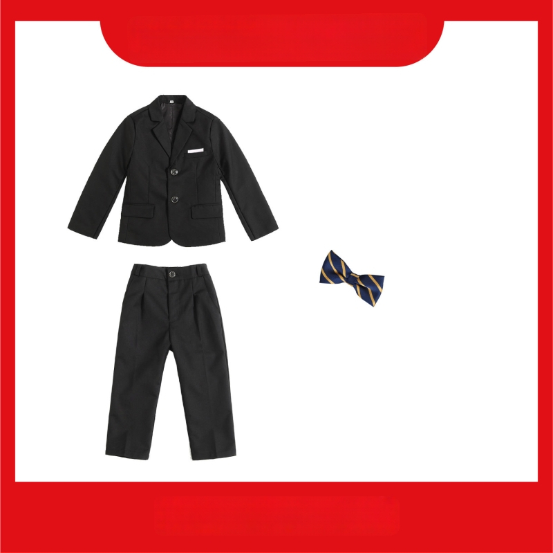 Детски костюм за момчета в британски стил, за сценично представление, полиестер 80%, за деца над 8 години