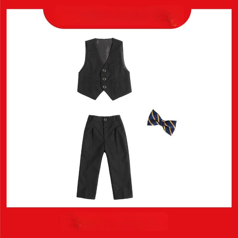 Детски костюм за момчета в британски стил, за сценично представление, полиестер 80%, за деца над 8 години