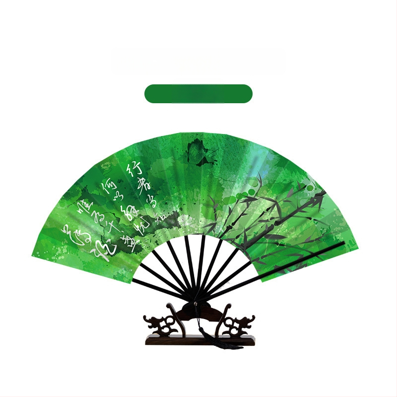 Összecsukható bambusz kézi fan táncgyakorláshoz – kínai stílus, Yuhong márka