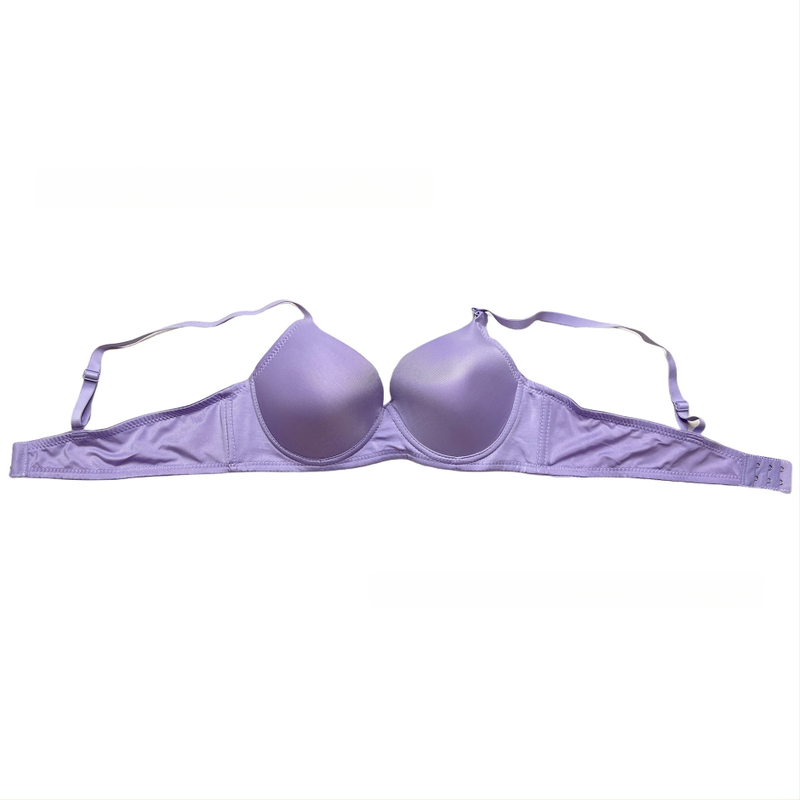 Бюстгальтер за Belly Dance с 3/4 чашка, тънка формована чашка, свалящи се двойни презрамки, двойни катарами на гърба, нейлонов външен плат с памучна подплата