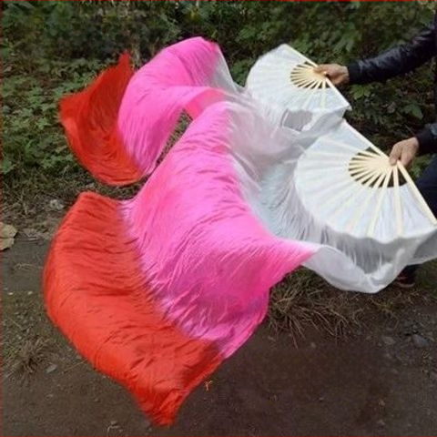 Šilko šokių vėduoklė su koi raštu belly dance ir Yangko – suaugusiųjų pasirodymų aksesuaras