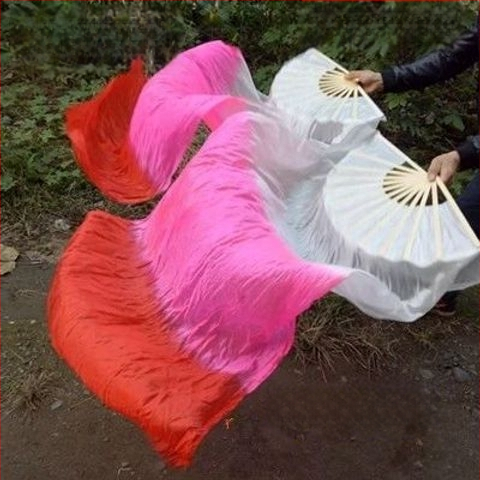 Šilko šokių vėduoklė su koi raštu belly dance ir Yangko – suaugusiųjų pasirodymų aksesuaras