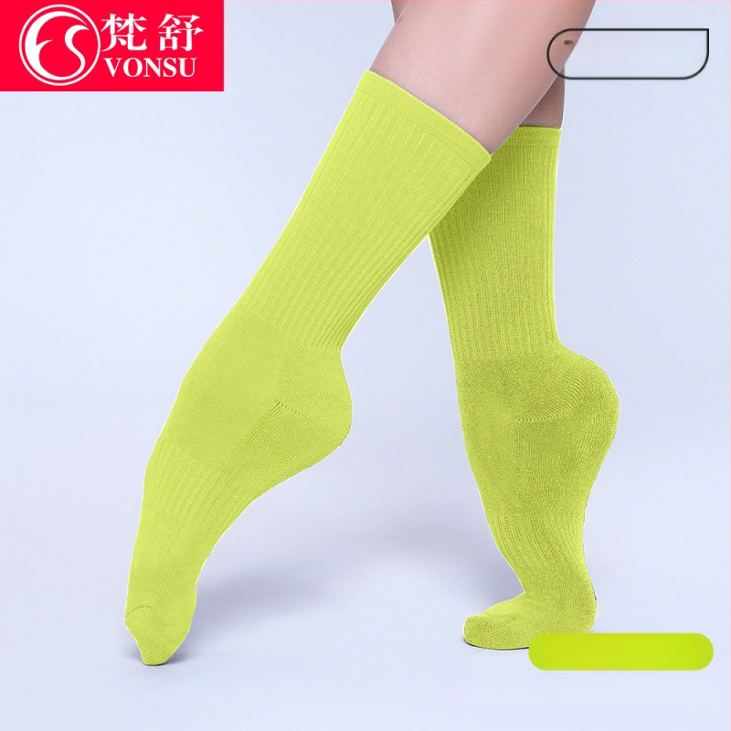 Șosete de dans pentru balet modern și clasic — antiderapante, lungime medie, unisex, îngroșate pentru antrenament