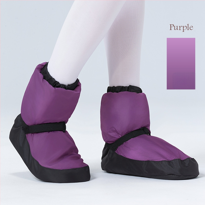 Παπούτσια χορού Siran για χειμώνα και φθινόπωρο – παχύτερη κατασκευή, PU σόλα, διαπνέονται, αδιάβροχα, ελαφριά, για μπαλέτο και σύγχρονο χορό.