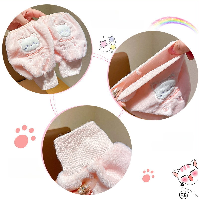 Vaikų rankovių dangteliai su animaciniu raštu – Unisex, megzti ir siuvinėti, Žiema 2025