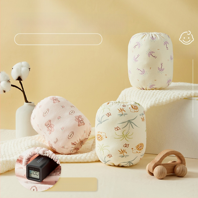 Vaikų rankovės apsaugos iš 100% medvilnės, apsauga nuo nešvarumų, rudens–žiemos sezonui, karikatūros raštas, amžiaus grupės 1–3 ir 3–8