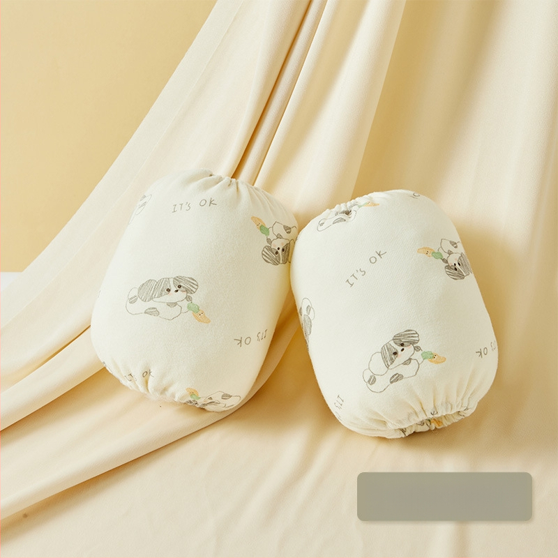 Vaikų rankovės apsaugos iš 100% medvilnės, apsauga nuo nešvarumų, rudens–žiemos sezonui, karikatūros raštas, amžiaus grupės 1–3 ir 3–8