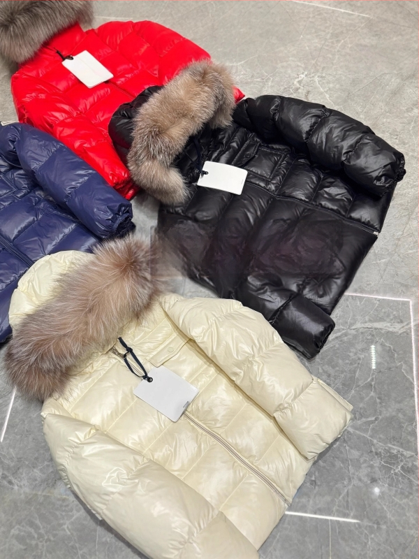 Jachetă de iarnă pentru copii, stil korean, cu glugă detașabilă, umplutură din puf de gâscă alb, 91–94% puf, croială scurtă, lejeră