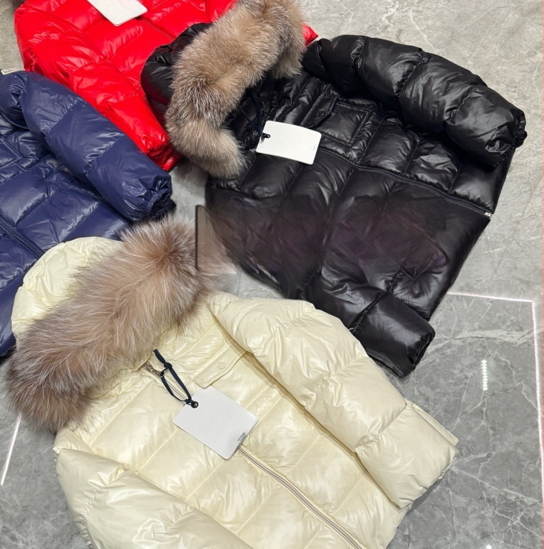 Jachetă de iarnă pentru copii, stil korean, cu glugă detașabilă, umplutură din puf de gâscă alb, 91–94% puf, croială scurtă, lejeră