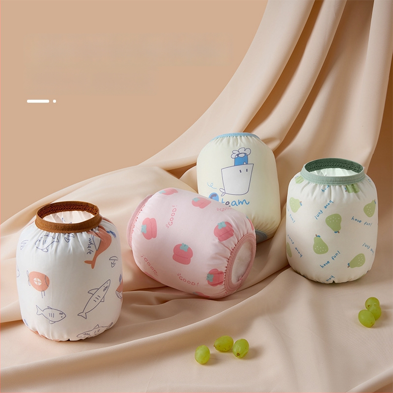 Vaikų vandeniui atsparūs rankovių užklotai su karikatūrų raštu, nailono medžiaga, Korejiečių stilius, amžius 1–8 m, dvi poros