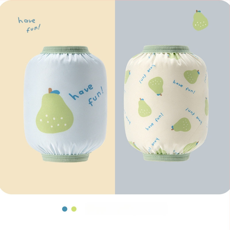 Vaikų vandeniui atsparūs rankovių užklotai su karikatūrų raštu, nailono medžiaga, Korejiečių stilius, amžius 1–8 m, dvi poros