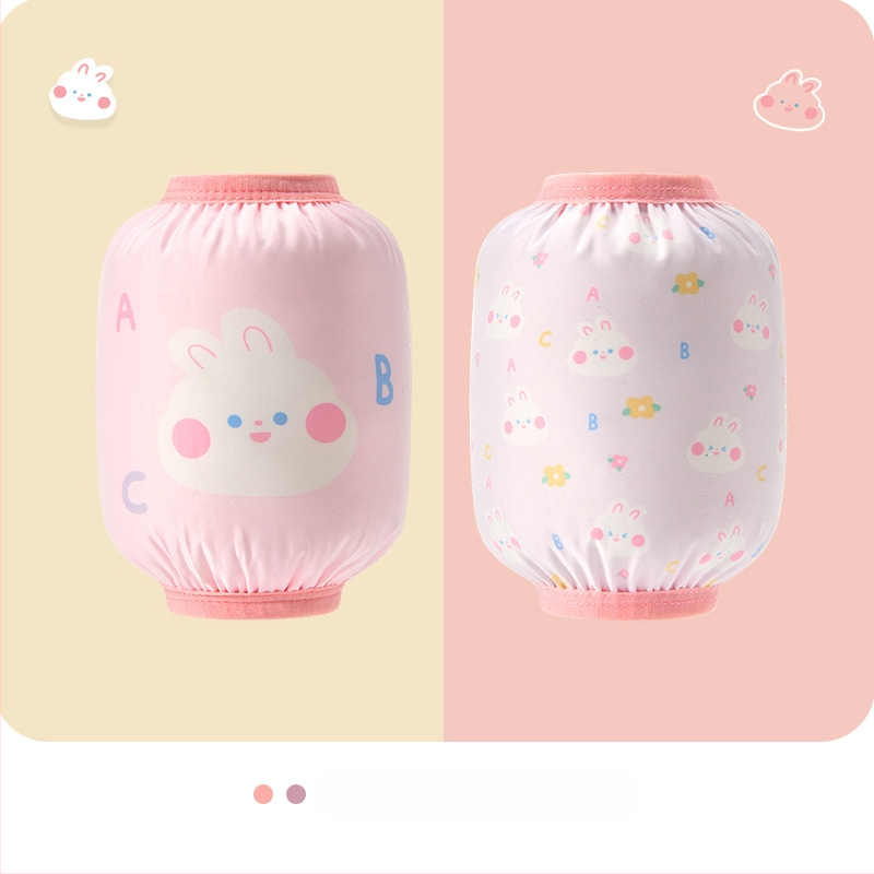 Vaikų vandeniui atsparūs rankovių užklotai su karikatūrų raštu, nailono medžiaga, Korejiečių stilius, amžius 1–8 m, dvi poros