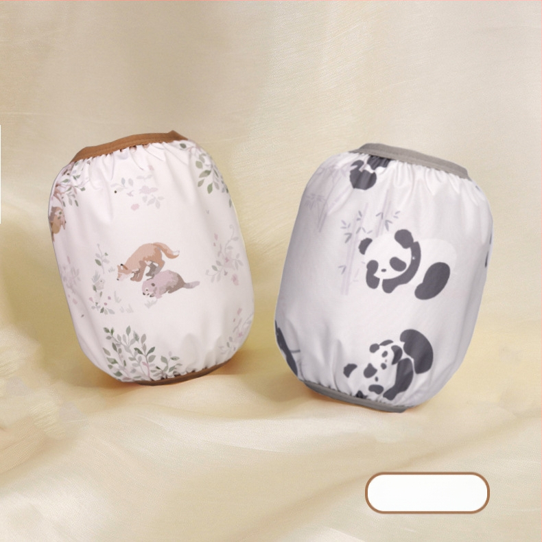 Vaikų rankovių apsauga – vandeniui atspari rudens–žiema, 1–3 metų amžiaus, poliesteris, karikatūrų spaudas