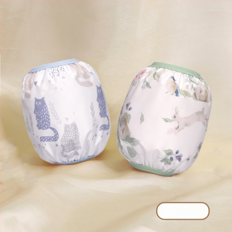 Vaikų rankovių apsauga – vandeniui atspari rudens–žiema, 1–3 metų amžiaus, poliesteris, karikatūrų spaudas