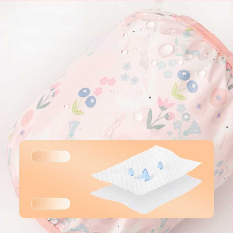 Vaikų rankovių apsauga – vandeniui atspari rudens–žiema, 1–3 metų amžiaus, poliesteris, karikatūrų spaudas