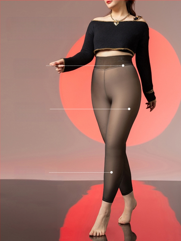 Pantaloni de maternitate all-in-one, groși, fibre de poliester, elasticitate ridicată, toamnă 2024