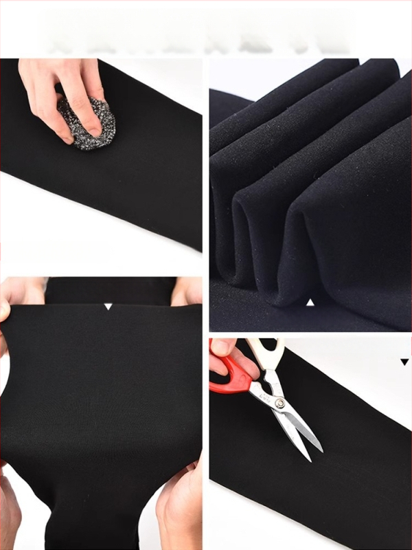 Pantaloni de iarnă pentru femei, într-o singură bucata, fără cusături, ultra-groși, calzi, din amestec nylon-bumbac, cu elasticitate înaltă