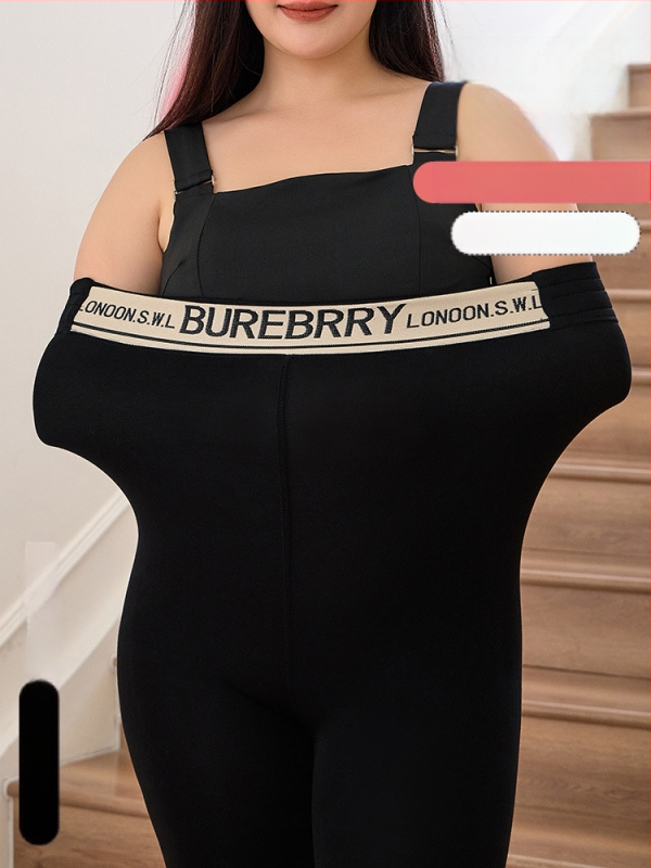 Γυναικείες παντελόνες από νάιλον και σπάντεξ, με φλίς εσωτερική επένδυση για τον χειμώνα, σε στυλ ολόσωμου παντελονιού, υψηλή ελαστικότητα