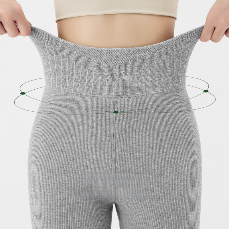 Κολάν γυναικών με κάθετες ρίγες, διατηρούν τη θερμότητα, μικροελαστικά, μεσαίο πάχος, παντελόνι all-in-one