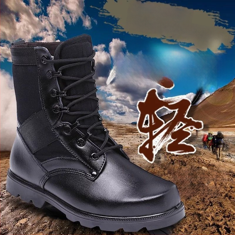 Unisex ultra-lengvi aukštų batų koviniai batai, kvėpuojantys, atsparūs vandeniui, šoką slopinantys, greitai džiūstantys, taktiniai lauko batai