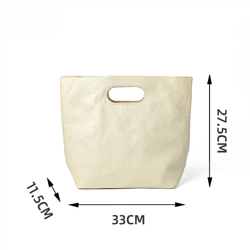 DuPont popieriaus dovanų maišelis su magnetiniu uždarymu, viduje kišenė su užtrauktuku, pritaikomas logotipas, retro stilius