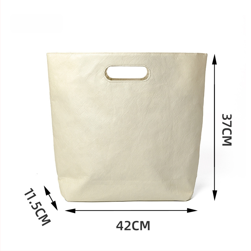 DuPont popieriaus dovanų maišelis su magnetiniu uždarymu, viduje kišenė su užtrauktuku, pritaikomas logotipas, retro stilius