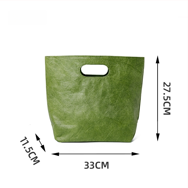 DuPont popieriaus dovanų maišelis su magnetiniu uždarymu, viduje kišenė su užtrauktuku, pritaikomas logotipas, retro stilius