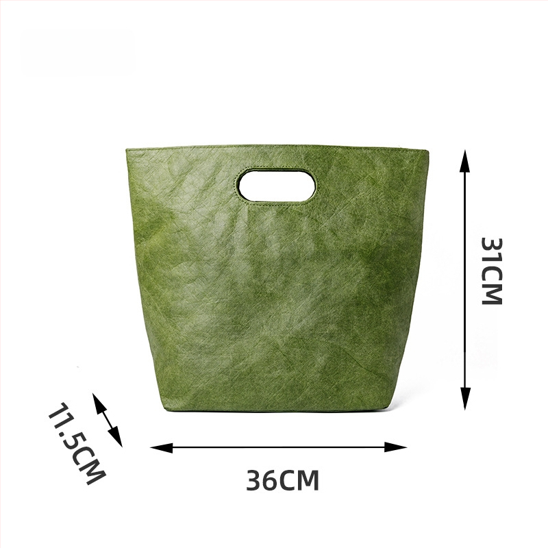 DuPont popieriaus dovanų maišelis su magnetiniu uždarymu, viduje kišenė su užtrauktuku, pritaikomas logotipas, retro stilius