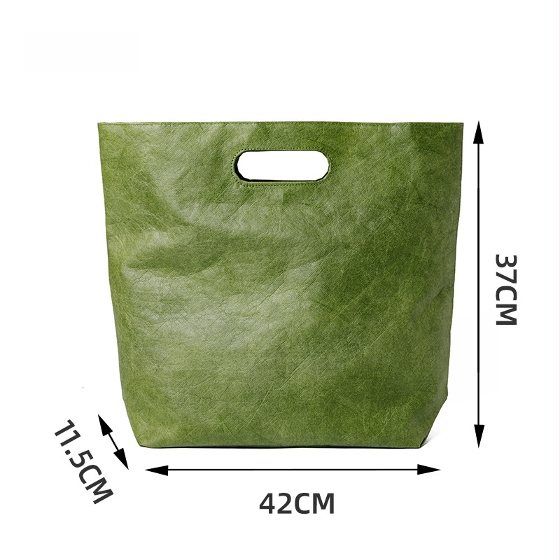 DuPont popieriaus dovanų maišelis su magnetiniu uždarymu, viduje kišenė su užtrauktuku, pritaikomas logotipas, retro stilius