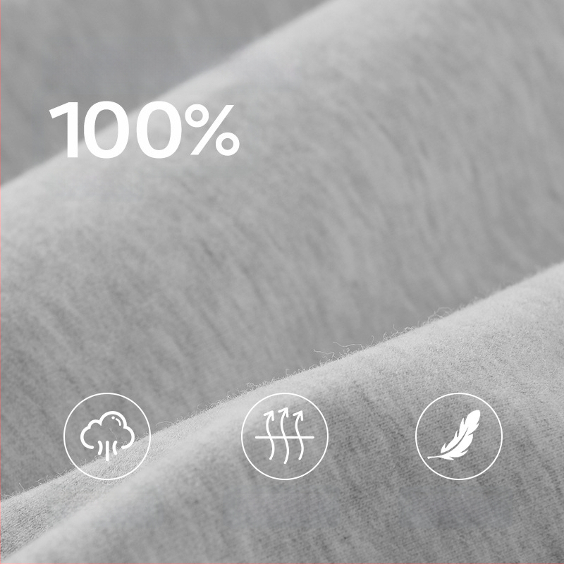 Vyriski 100% medvilnės terminis komplektas: marškinėliai su apvaliu kaklu ir kelnes, tankus audinys (201–250 g/m2), juosmens palaikymas, skirtas vidutinio amžiaus vyrams