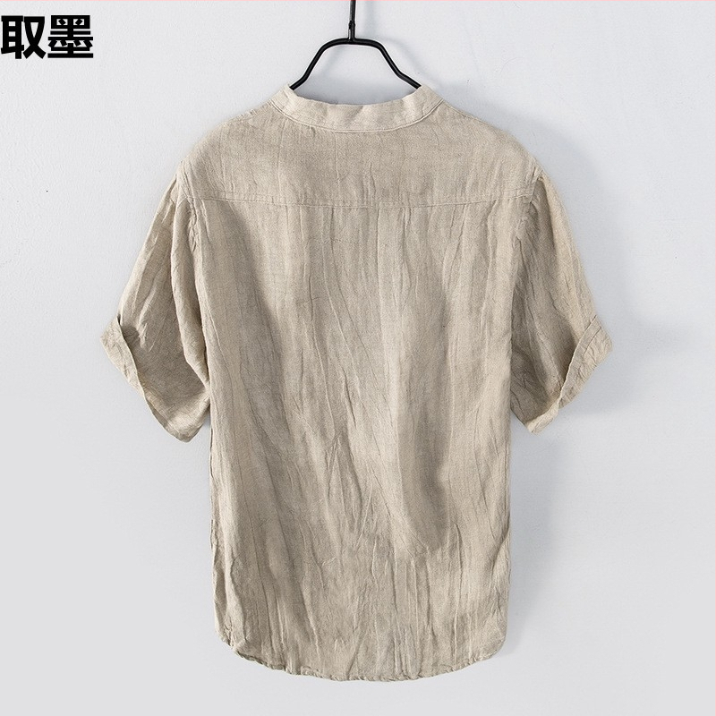 Polo marškiniai iš kanapių mišinio, 80% kanapių, trumpomis rankovėmis, laisvas kirpimas, kvėpuojantis, drėgmę šalinantis, vasarai