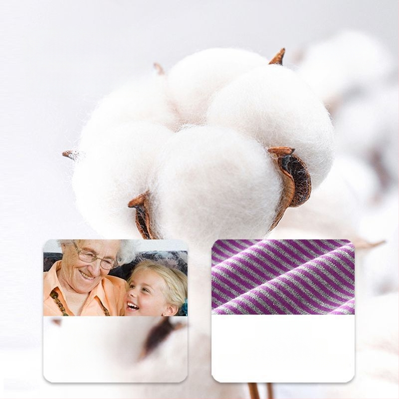 Set de lenjerie termică din bumbac 100% pentru femei, cu pulover cu guler înalt, pentru toamnă-iarnă — 100% bumbac exterior și căptușeală; grosime extra thick (401-500 g/m²); menține căldura; destinat femeilor în vârstă