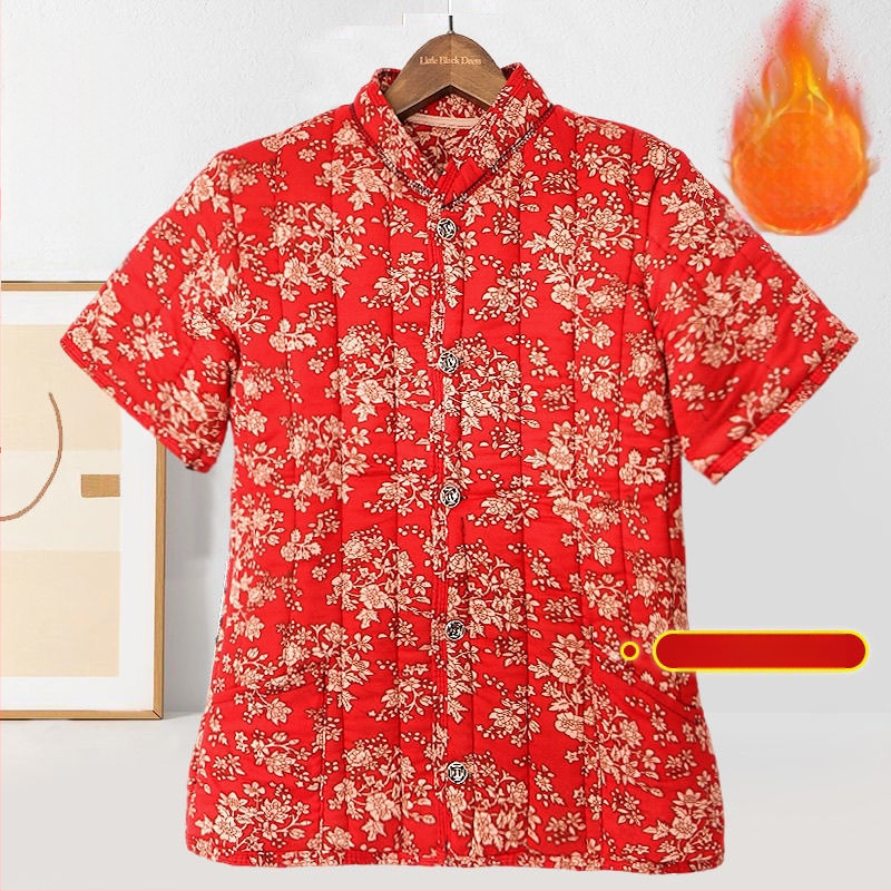 White Crane Geacă damă corduroy cu căptușeală de blană de iepure, mâneci semi-lungimi, căptușită cu fleece, primăvara 2023