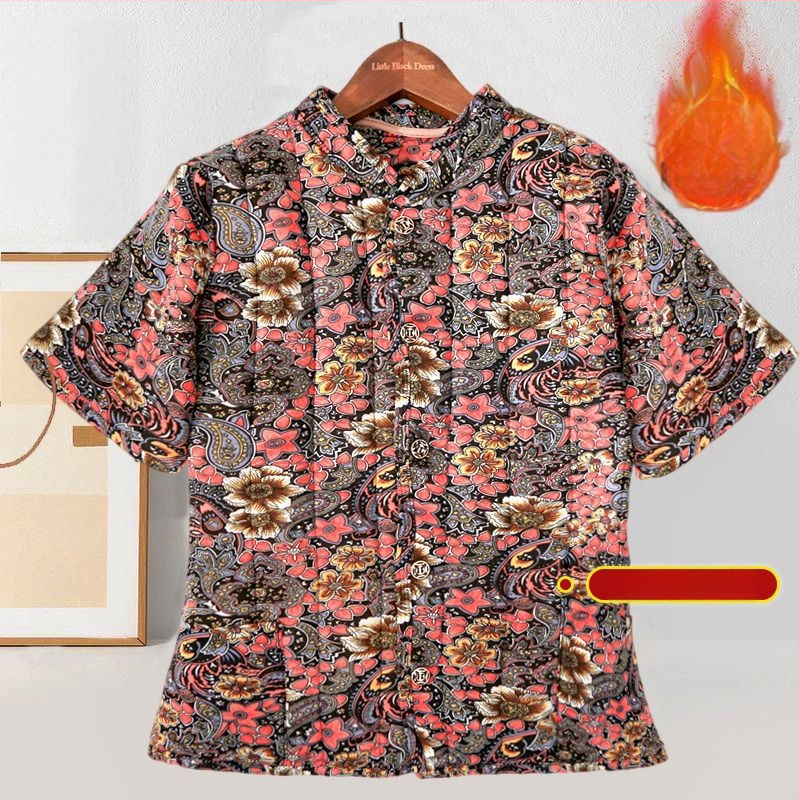 White Crane Geacă damă corduroy cu căptușeală de blană de iepure, mâneci semi-lungimi, căptușită cu fleece, primăvara 2023