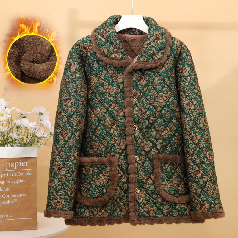 Χειμερινό παλτό από Corduroy για μεγαλύτερες γυναίκες, άνετη γραμμή; κύριο ύφασμα: Corduroy; περιεκτικότητα σε γούνα κουνελιού <30%; δευτερογενές ύφασμα: Άλλο; Έκδοση άνοιξη 2023