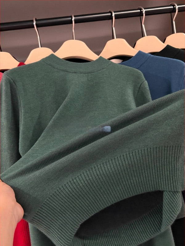 Fleece-pleteni bazni top s kapuljom i polutorkom, dugi rukavi, jednobojni uzorak; tkanina: vunena mješavina s poliestrom