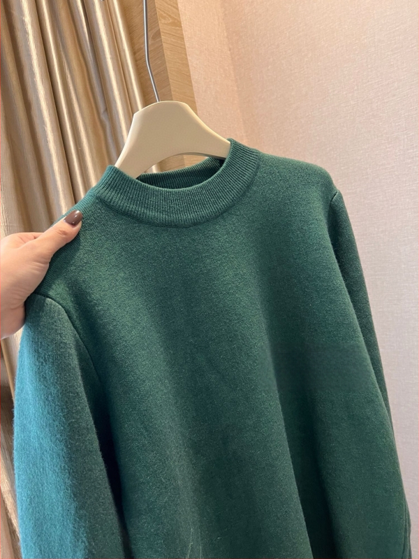 Fleece-pleteni bazni top s kapuljom i polutorkom, dugi rukavi, jednobojni uzorak; tkanina: vunena mješavina s poliestrom