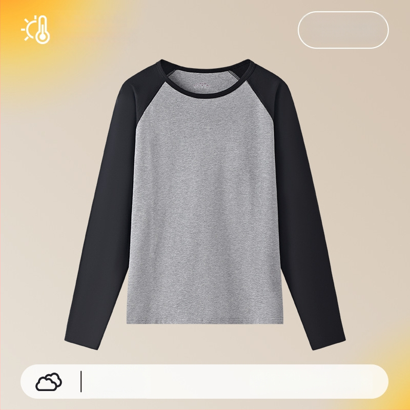 Top termic de toamnă pentru fete – 95% bumbac, un singur strat, 181–200 g/m², pentru 7–18 ani