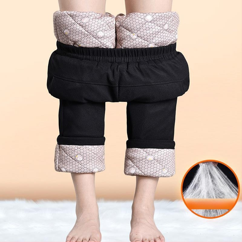 Дамски харем панталони, тъкан от вълна, Relaxed fit, Regular дебелина, Пролет 2025