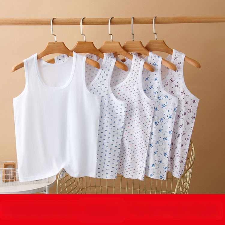 Moteriška medvilninė liemenė su plačiomis pečių juostomis, 100% medvilnė, apvali kaklo linija, plonas audinys 121–140 g/m2, tinkama visoms sezonoms.