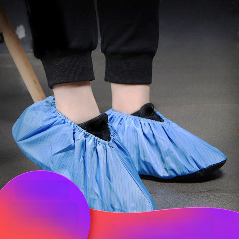 Платнени покривки за обувки за компютърни зали, антистатични, миещи се и повторно използваеми, за ученици