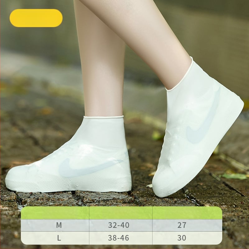 Acoperitoare impermeabile pentru pantofi din latex (Material: Latex; De unică folosință: Da; Logo imprimat: Da; Stil: Minimalist)