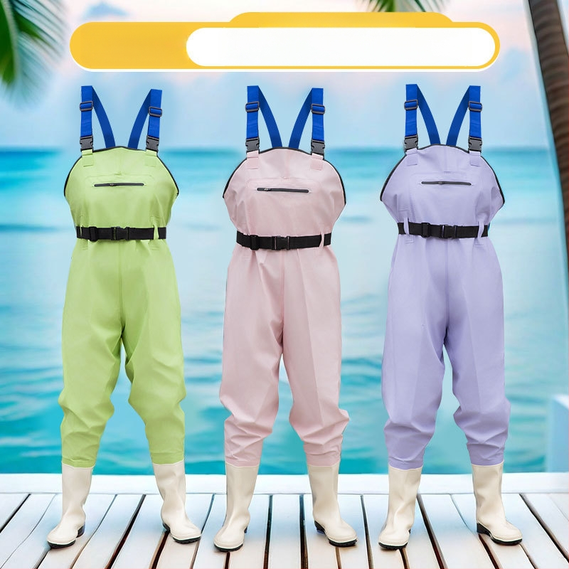 Costum de ploaie dintr-o singură piesă, cu pantaloni integrați; impermeabil, uscare rapidă, absorbție a umezelii, rezistent la uzură, anti-static, țesătură lucioasă acoperită