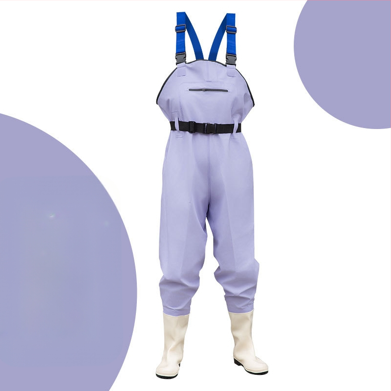 Costum de ploaie dintr-o singură piesă, cu pantaloni integrați; impermeabil, uscare rapidă, absorbție a umezelii, rezistent la uzură, anti-static, țesătură lucioasă acoperită