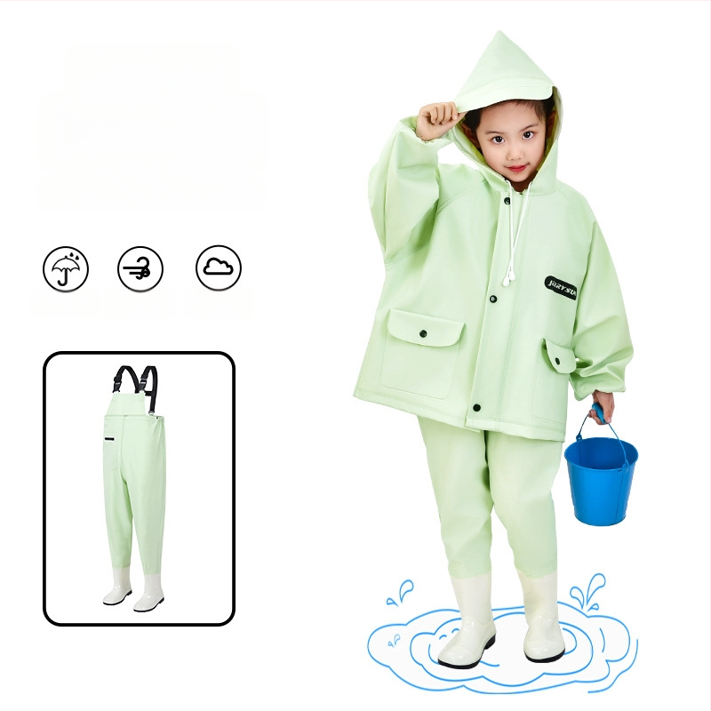 Costum impermeabil pentru copii pentru joacă în apă – uscare rapidă, respirabil, rezistent la vânt, durabil
