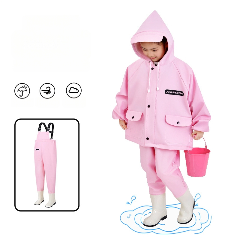 Costum impermeabil pentru copii pentru joacă în apă – uscare rapidă, respirabil, rezistent la vânt, durabil