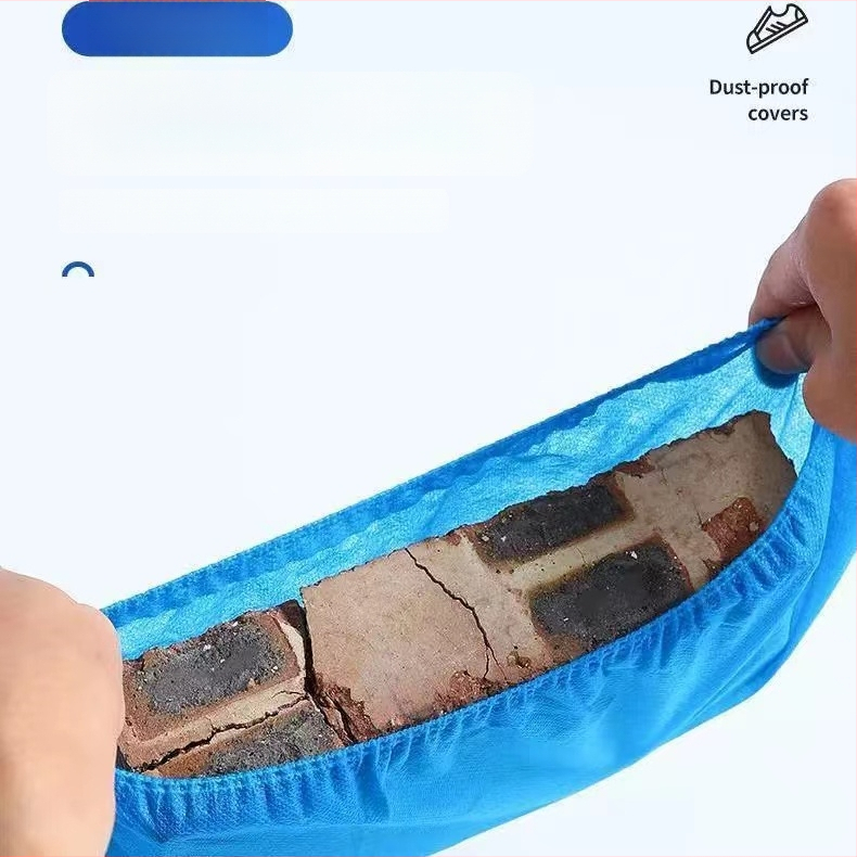 Еднократни покривала за обувки от нетъкан текстил, с удебелена износоустойчивост, против подхлъзване, за вътрешна употреба