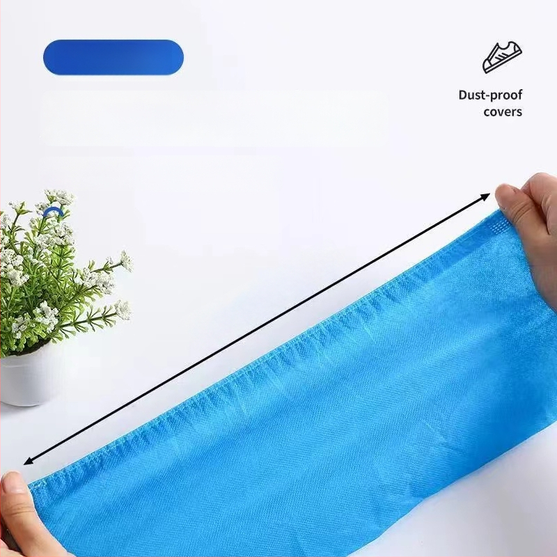 Еднократни покривала за обувки от нетъкан текстил, с удебелена износоустойчивост, против подхлъзване, за вътрешна употреба