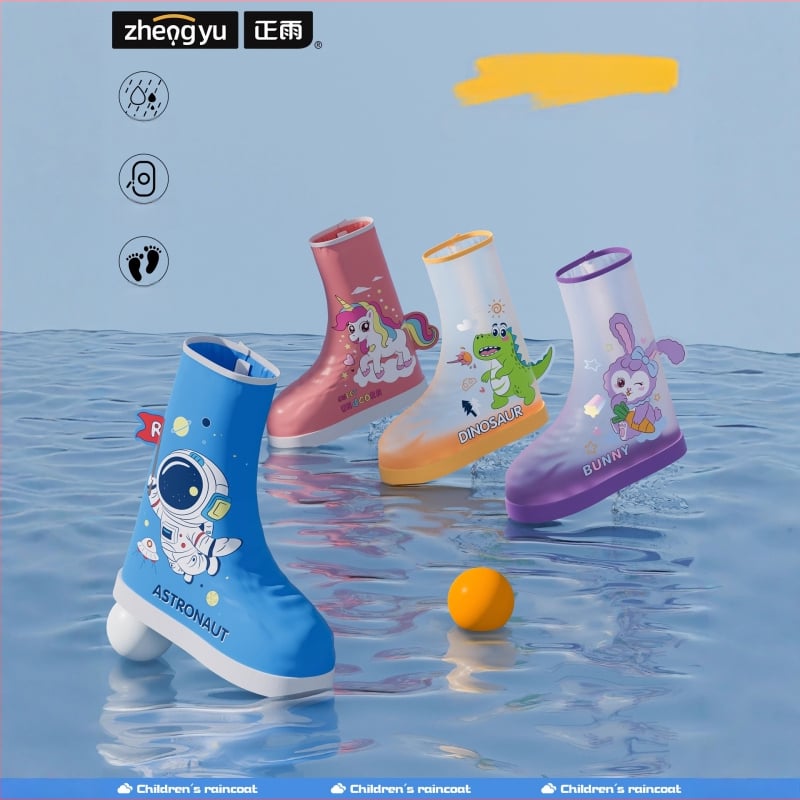 Дъждовни ботуши: водоустойчиви, противохлъзгващи, износоустойчиви — произход Jiangsu, марка Rain, частна марка, 150 броя в кутия, модерен стил, персонализация налична